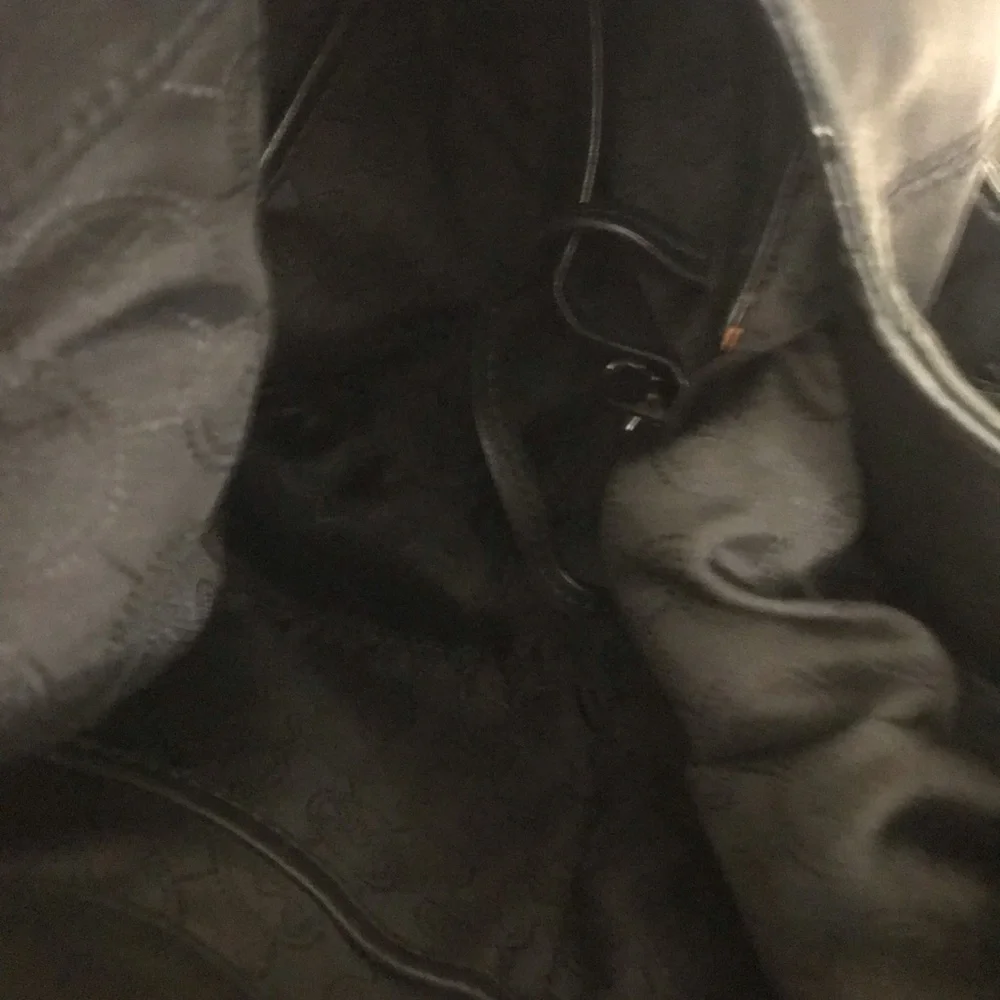 Michael Kors Black Leather Hobo Bag with Gold Hardware
